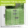 BOMI® Treppenschutzgitter 82-142 cm in Weiß | Ohne Produktbild-Vorschau 2