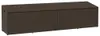 vidaXL Garten-Auflagenbox Braun 220x50x58 cm Poly Rattan Produktbild-Vorschau 8