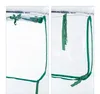 Serra in plastica Relaxdays, telo in PVC, porta e finestra Anteprima dell’immagine prodotto 6