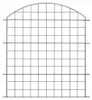Teichzaun Oberbogen 11tlg. - ca. 390 x 78,5 cm - Anthrazit Produktbild-Vorschau 4