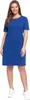 jurk - damesjurk, maat M - zomerjurk, blauw - T-shirtjurk - Productafbeelding-voorbeeld 8