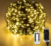 UISEBRT Kupferdraht Lichterkette 150M 1500 LEDs Weihnachts Produktbild-Vorschau 1