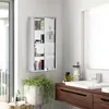 Homcom HOMCOM lekárnička so zámkom nerez 30 x 12 x 60 cm Náhľad obrázku produktu 7