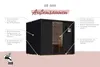 Karibu Saunahaus Außensauna Gartensauna 68mm Elementsauna Produktbild-Vorschau 3
