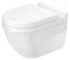Ensemble wc suspendu Duravit Starck 3, fixation dissimulée, Anteprima dell’immagine prodotto 10