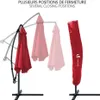 VOUNOT® Ampelschirm mit Schutzhülle, Sonnenschirm 300 cm, Produktbild-Vorschau 10