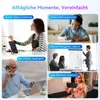 Collage of lifestyle images demonstrating product features. Produktbild-Vorschau