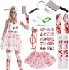 Costume da donna per Halloween: infermiera insanguinata, Anteprima dell’immagine prodotto 1