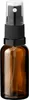 10x Braune Glasflasche 30 ml mit schwarzem Zerstäuber Produktbild-Vorschau 2