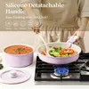 Sada keramických panvíc, 6-dielna, ružová, s odnímateľnou Náhľad obrázku produktu 6