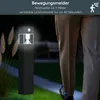 MeLiTec Luce solare da giardino SO32-1 angolare con Anteprima dell’immagine prodotto 3