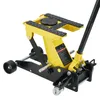 Cric hydraulique de 2 tonnes, cric plat en acier avec pompe Voir les images du produit 12