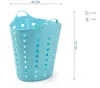 Kreher Set: 2 x Flexibler Tragekorb 65 Liter (Blau) Produktbild-Vorschau 2