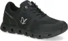 A black sneaker is shown from a side-angle on a white background. Produktbild-Vorschau