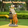 Erdmännchen-Dekoration, Solar-Erdmännchen mit Solarlicht, Produktbild-Vorschau 6