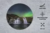 MuchoWow® Mauspad Mousepad Nordlicht - Wasserfall - Island Produktbild-Vorschau 2