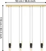 EGLO Pendelleuchte Bitachito, 4 flammige Hängelampe, Produktbild-Vorschau 2