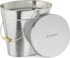 Seau à cendres Relaxdays avec couvercle, 22 l, seau à Voir les images du produit 1