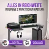 Avalo Gaming Schreibtisch - 160x100x75 cm - L Förmig Produktbild-Vorschau 7