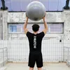 Matchu Sports Gymnastikball (65 cm Grau Anti-Burst) mit Produktbild-Vorschau 7