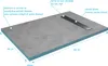 Receveur De Douche A Carreler 80X120Cm Recoupable Sur Voir les images du produit 4