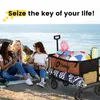 Sekey Bollerwagen Faltbar Offroad, 160L Handwagen belastbar Produktbild-Vorschau 8