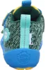 The back view of a child's shoe. Voir les images du produit