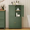 VASAGLE Badschrank mit 4 Türen, Badezimmerschrank mit Produktbild-Vorschau 1