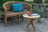 Teakholz Garten-/Beistelltisch - bene living - Burton rund Produktbild-Vorschau 6
