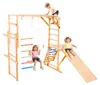 VEVOR Indoor-Spielplatz Dschungelspielplatz, 8-in-1 Produktbild-Vorschau 1