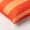 Textino Outdoor Kissenbezug Gestreift Apollo 45x45 cm Rot Produktbild-Vorschau 3