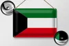 Blechschild Flagge Kuwait 30x20cm Flag of Kuwait Produktbild-Vorschau 2
