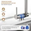 Homelody Vorfenster Küchenarmatur 90° Faltbar 360° Drehbare Produktbild-Vorschau 5
