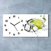 Wanduhr aus Glas – 60x30 cm - Glasbild - Glasuhr - Produktbild-Vorschau 2
