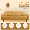 GOLDSTOFF Sofa 140x200cm | Sofa mit Schlaffunktion und Produktbild-Vorschau 2