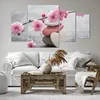 Bild auf Leinwand - Leinwandbild - Yoga weiblich Blume Produktbild-Vorschau 6