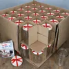 50er Set Marmeladenglas 435ml Einmachglas TO82 Schleifen Produktbild-Vorschau 9