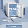 HOMCOM 72,5 L Mini Kühlschrank mit Gefrierfach, Obst- und Produktbild-Vorschau 3
