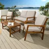 riess-ambiente Outdoor Garten-Sitzgruppe BALI 110cm natur Produktbild-Vorschau 1