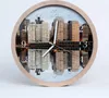 Holzuhr 20fi cm wanduhr - Stadtgebäude Stadt Produktbild-Vorschau 1