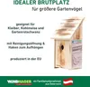 Vogel-Nistkasten für Kleiber, Kohlmeise & Gartenrotschwanz Produktbild-Vorschau 6