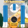 A beekeeper demonstrating a refractometer with honey. Produktbild-Vorschau