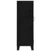 vidaXL Armoire de bureau avec portes grillagées Industriels Voir les images du produit 4
