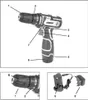 Perceuse-visseuse sans fil, 12 V, Li Ion, 1,3 Ah Voir les images du produit 5