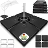 tillvex® Supporto per ombrellone nero 90 litri / 120 kg - 4 Anteprima dell’immagine prodotto 1