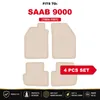 DURBAN Beige Velours-Fußmatten-Set für Saab 9000 Limousine Produktbild-Vorschau 17