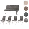 Esszimmer-Set HWC-G55, 4er-Set Stuhl + Sitzbank 160cm, Produktbild-Vorschau 8