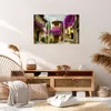 Bild auf Leinwand - Leinwandbild - Straße Sommer Blumen - Produktbild-Vorschau 7