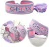 LS-LebenStil Canvas Statement Armband Chillax Rose Blau Produktbild-Vorschau 1