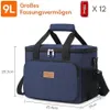 15L 12 Dosen Kühltasche klein unterwegs, Isolierte Cooler Produktbild-Vorschau 3